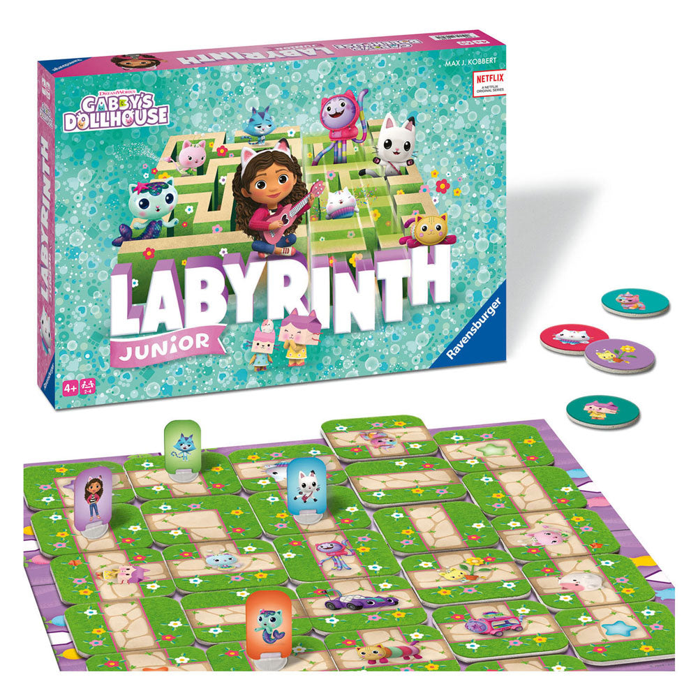 Ravensburger Gabby's Poppenhuis Junior Laybrinth Board Game