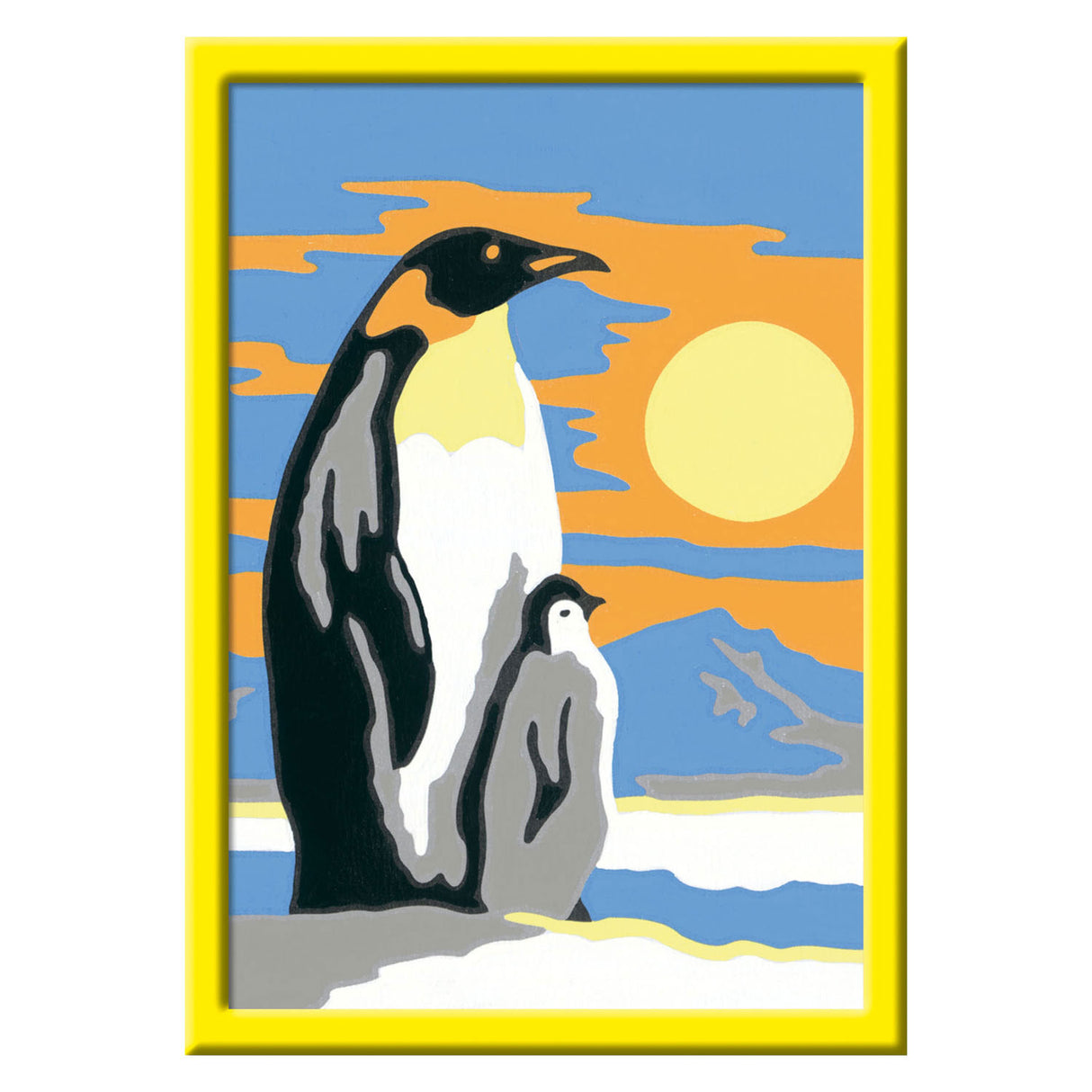 Ravensburger Creart Painting at Number - Família Penguin