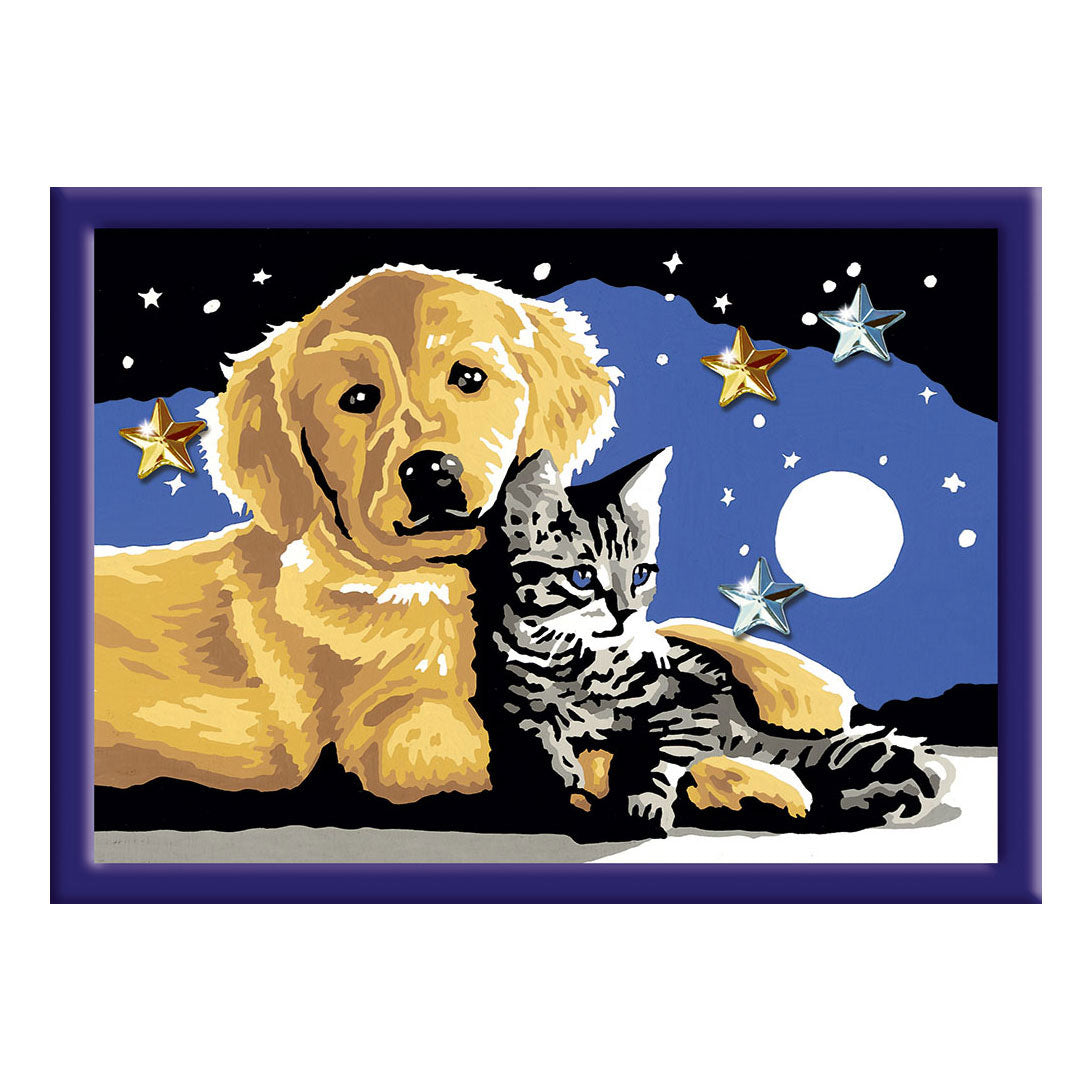 Ravensburger Crecer Maluce w Numer - gwiazda - wyglądająca słodycz