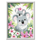 Ravensburger Crart Målning på Number - Koala Schatjes