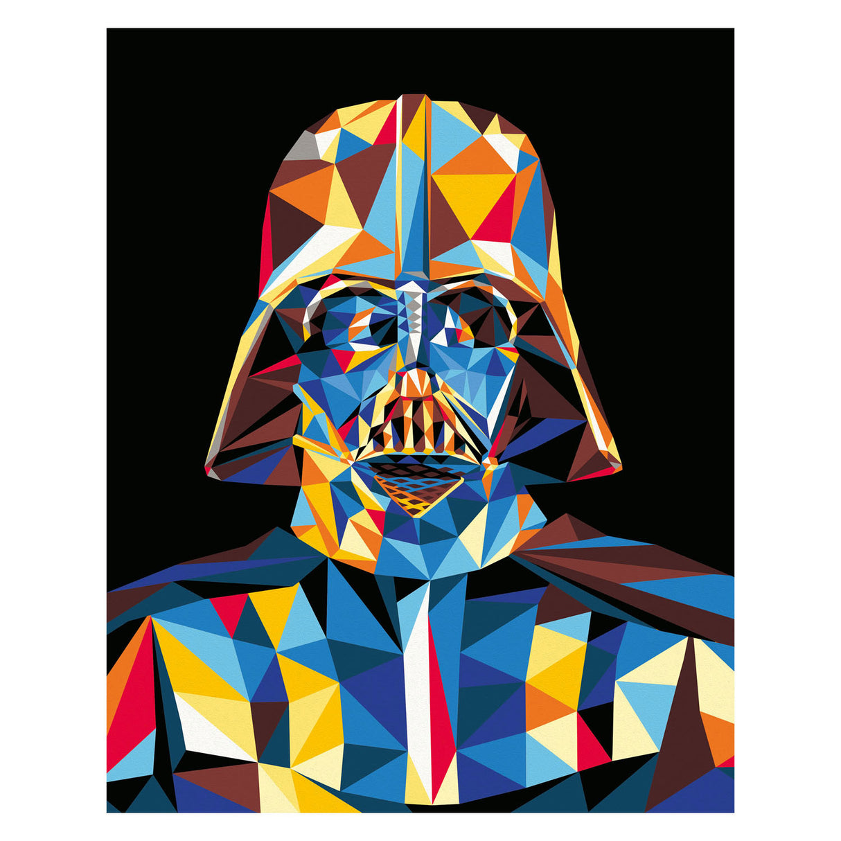 Ravensburger Creart Painting at number - Star Wars Darth Vader