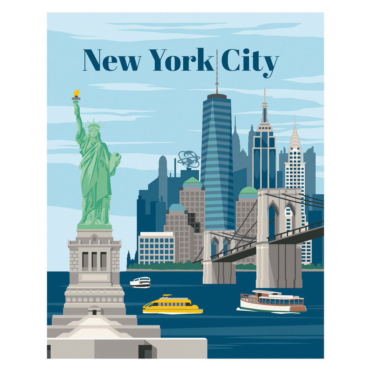 Ravensburger Creart Maleri efter nummer - Farverig New York