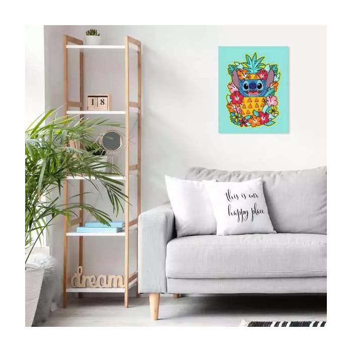 Kreatívna farba Ravensburger podľa čísla - disney steh