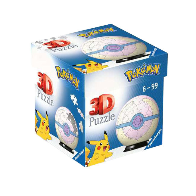 Ravensburger 3d Puzzle Pokémon Heat Ball, 54st.