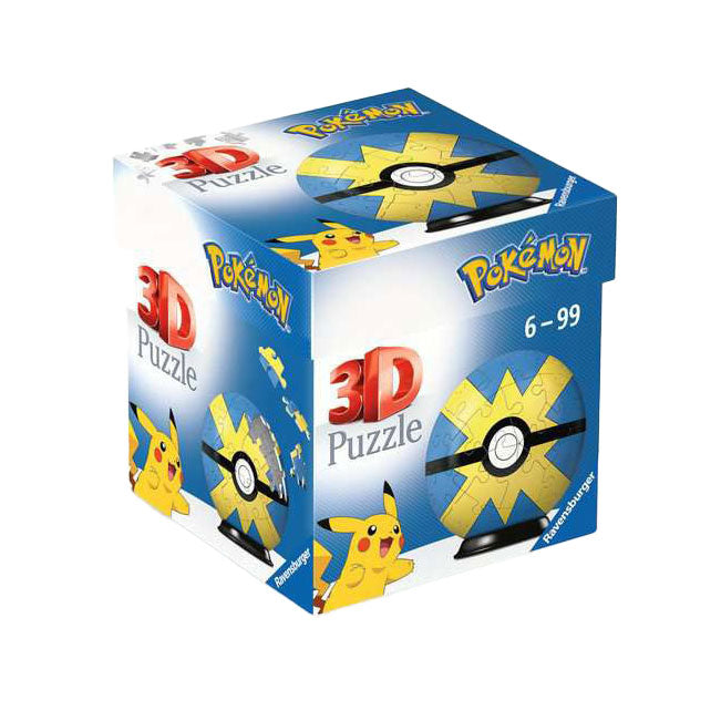 Ravensburger 3d Puzzle Pokémon Ball rapide, 54e.
