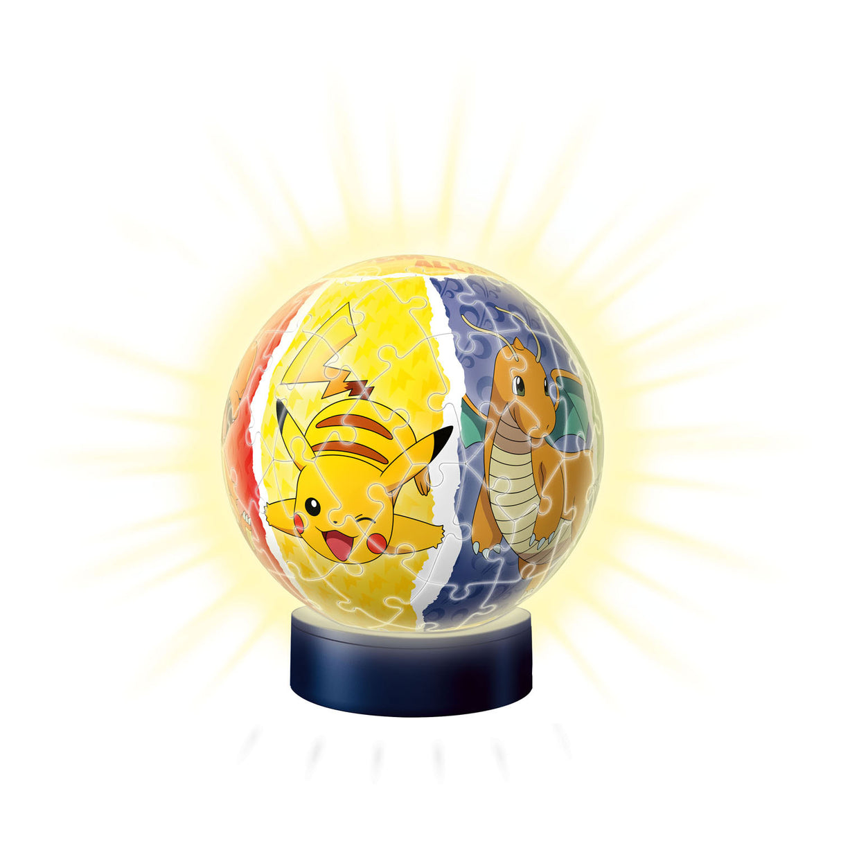 Lampada notturna Pokémon Pokémon 3D Ravensburger, 72 °.