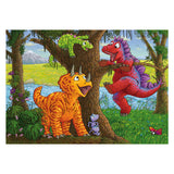 Ravensburger Jigsaw Puzzle tocando dinos, 2x24st.