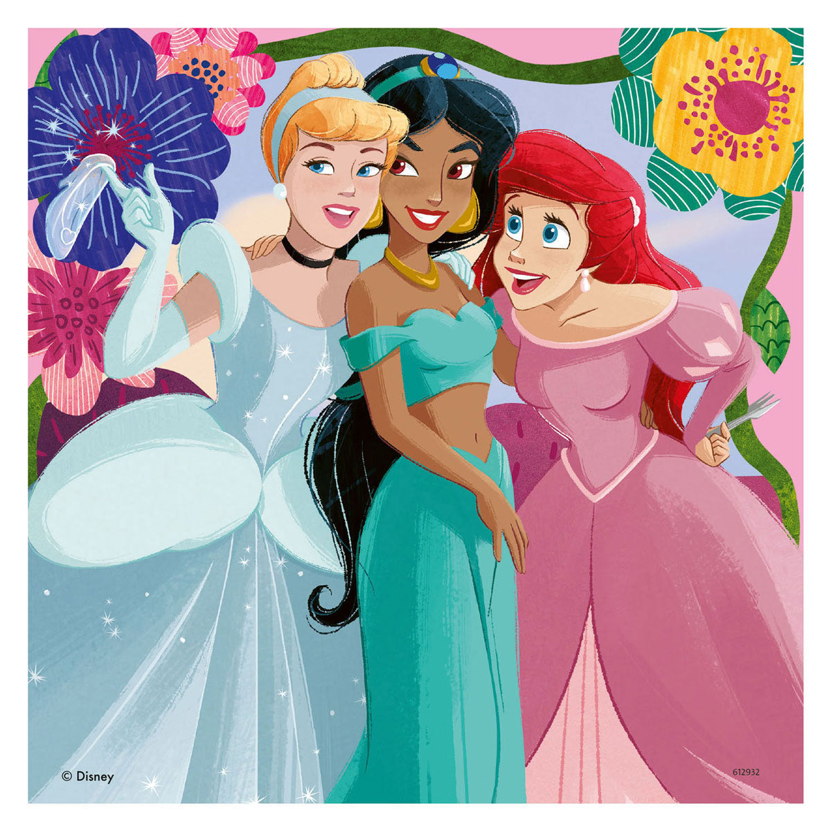 Ravensburger jigsauw Puzzle Disney Prinzessin, 3x49st.