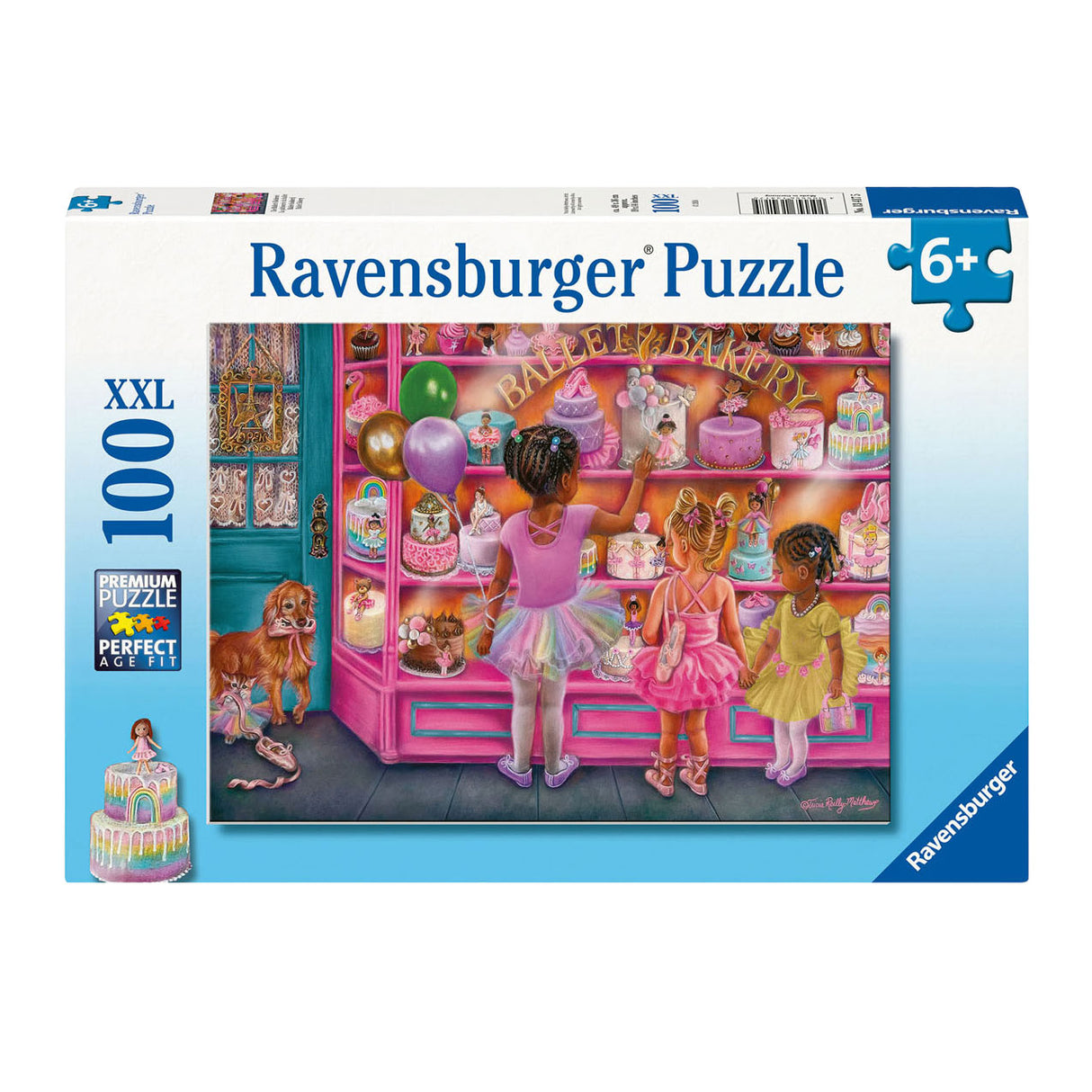 Ravensburger Jigsaw Puzzle XXL Ballet and Bakery, 100.