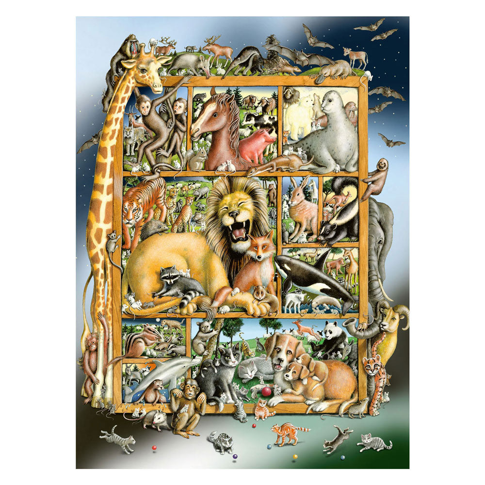 Ravensburger Jigsaw Puzzle XXL Animal Collage, 100.
