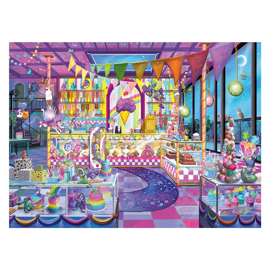 Ravensburger Jigsaw Puzzle XXL Ice Cream Stall, 150º.