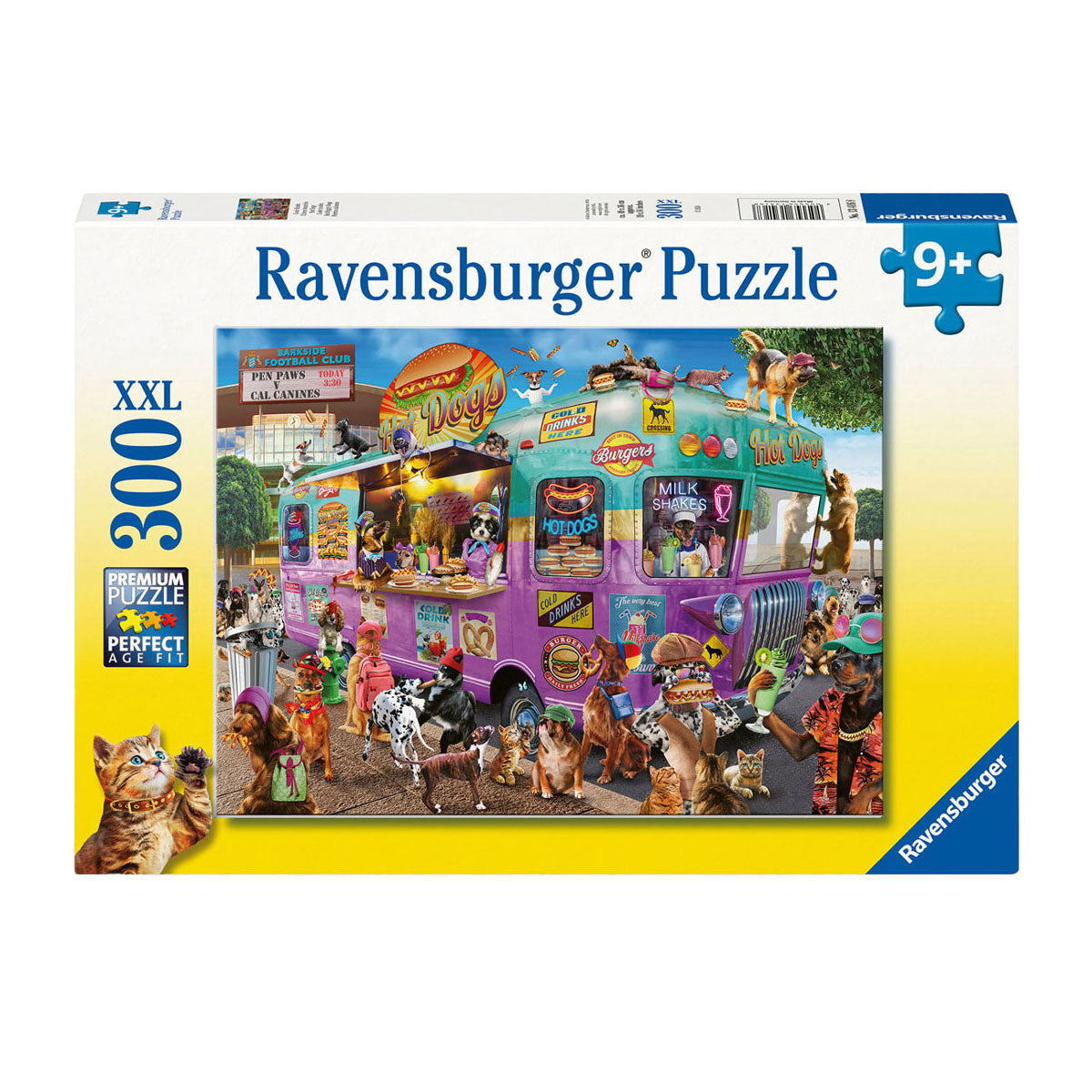Ravensburger Jigsaw Puzzle XXL Hot Diggity Dogs, 300º.