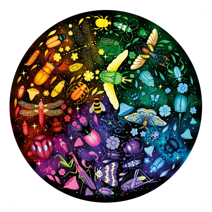 Ravensburger jigsaw puzzle Circle of Colors Insects, 500st.