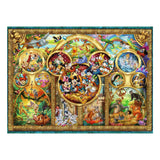Puzzle Ravensburger Famiglia Disney, 500 pezzi.