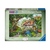 Ravensburger jigsaw puzzle flower hill lane, 1000 pcs.