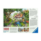 Ravensburger jigsaw puzzle flower hill lane, 1000 pcs.