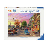 Ravensburger jigsaw puzzle evening atmosphere in Paris, 500 pcs.