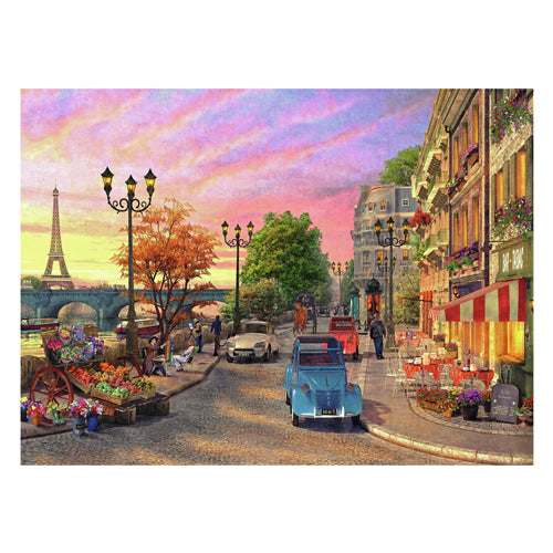 Ravensburger jigsaw puzzle evening atmosphere in Paris, 500st.