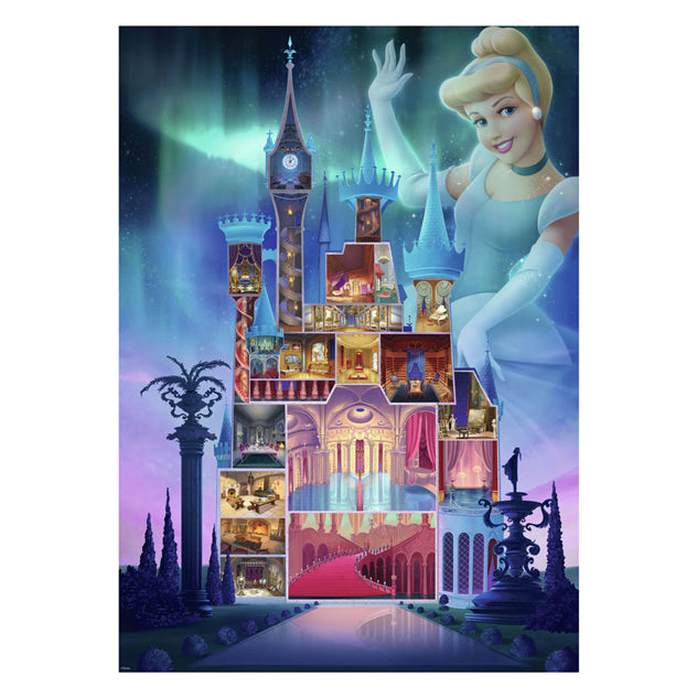 Ravensburger jigsauw Puzzle Disney Games Cinderella, 1000st.