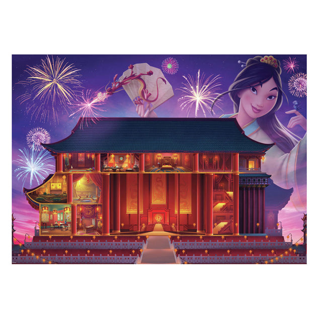 Ravensburger Jigsaw Puzzle Disney Castles Mulan, 1000st.