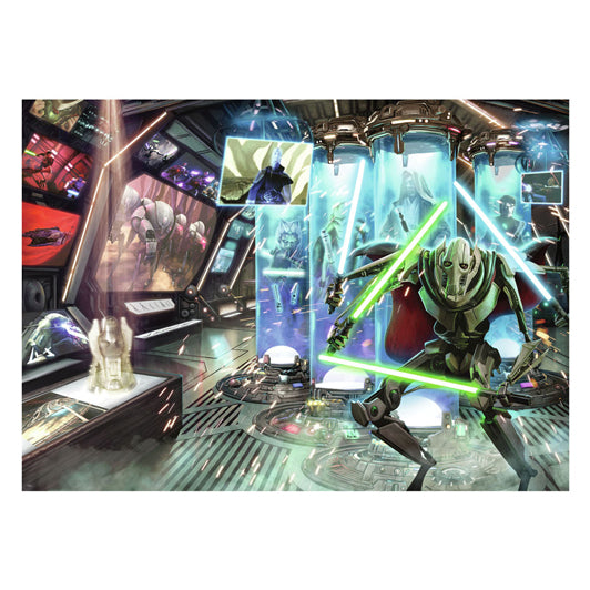 Ravensburger Jigsaw Puzzle Star Wars Villanous General Groievous, 1000º.