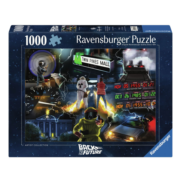 Ravensburger jigsaw puzzle back to the future, 1000 pcs.