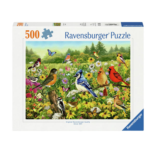 Ravensburger jigsaw puzzle birds in the meadow, 1000 pcs.