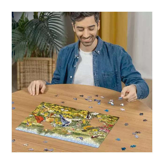 Ravensburger jigsaw puzzle birds in the meadow, 1000 pcs.