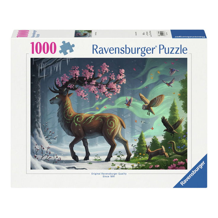 Ravensburger jigsaw puzzle deer of spring, 1000 pcs.