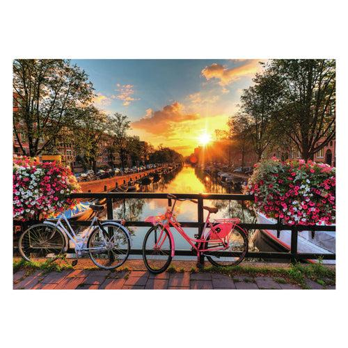 Ravensburger Jigsaw sestavljanka kolesa v Amsterdamu, 1000st.