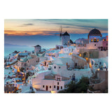 Ravensburger jigsaw puzzle evening in santorini, 1000st.