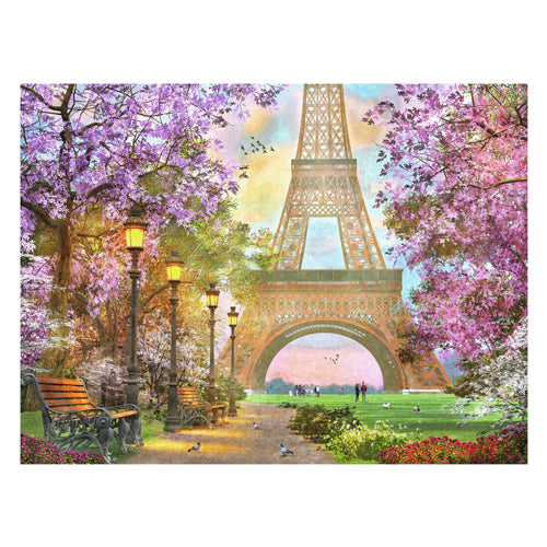Ravensburger Jigsaw Puzzle In Love en París, 1500st.