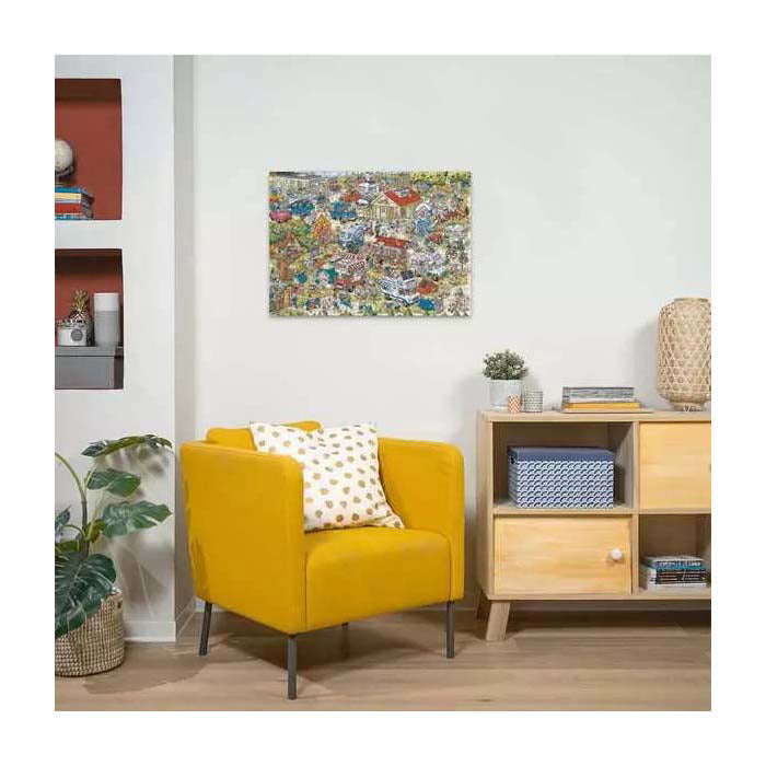 Ravensburger legpuzzel holiday resort 1: the campsite, 1000st.