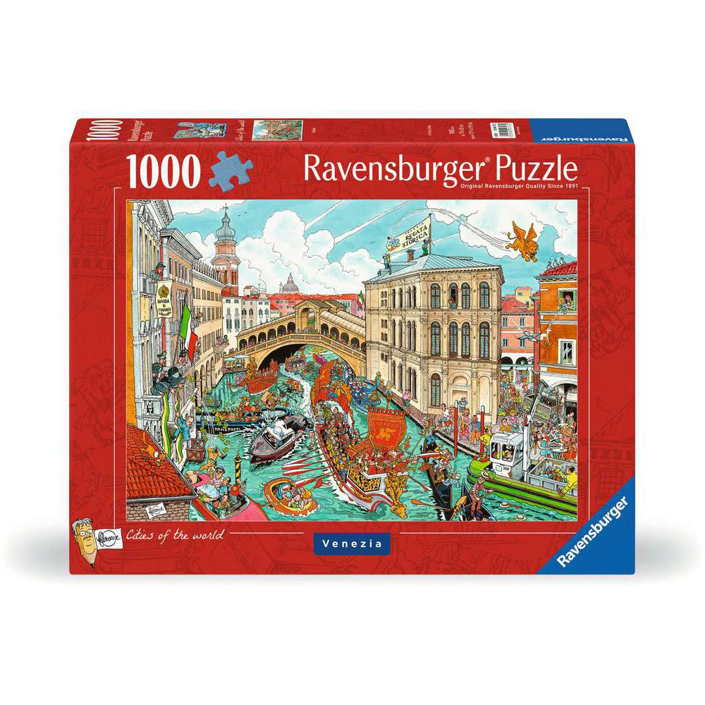 Ravensburger Puzzle Fleroux Benetke 1000 kosov