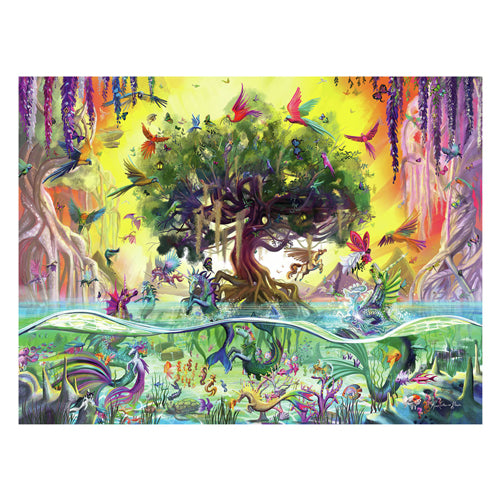 Ravensburger Jigsauw Puzzle Das Einhorn AUS DEM SEM SE. s. Freounde, 1500st.