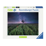 Ravensburger legpuzzel nachthim.uber dem kornfeld, 1500st.