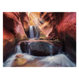 Ravensburger jigsaw puzzle der wasserfall im red canyon, 1500 pcs.