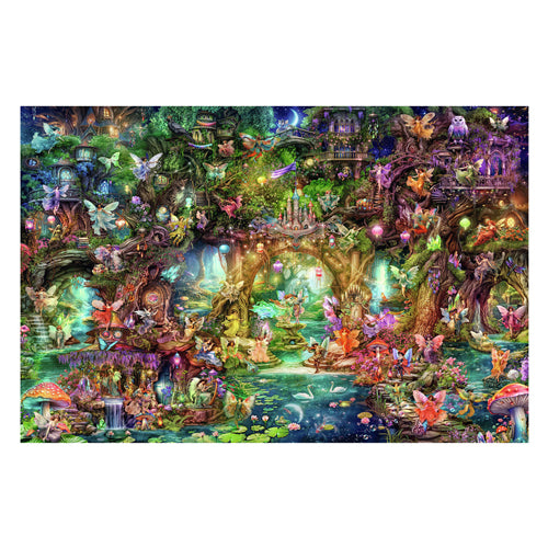 Ravensburger Puzzle de puzzle qui a caché Welt der Feen, 4000st.