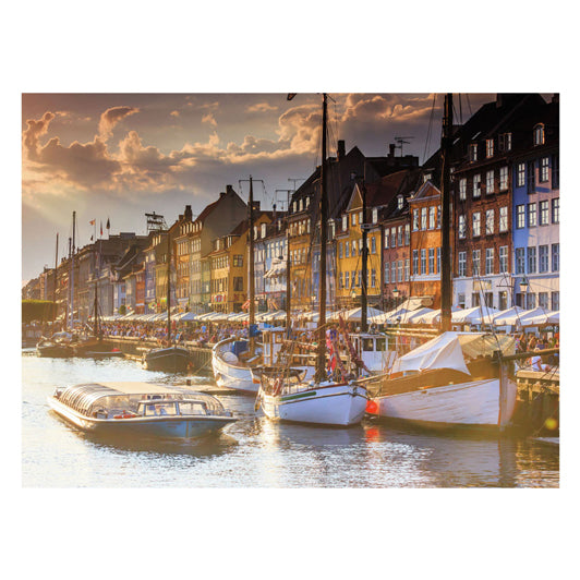 Ravensburger puzzle sonnenuntergang copenhagen 500 pieces
