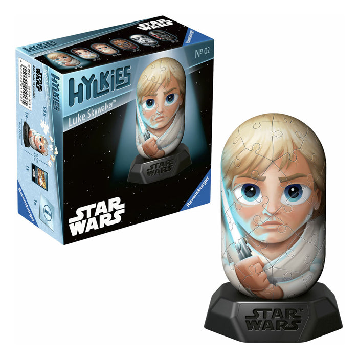 RAVENSBURGER 3D puzzle Hylkies Star Wars Luke Skywalker, 54st.