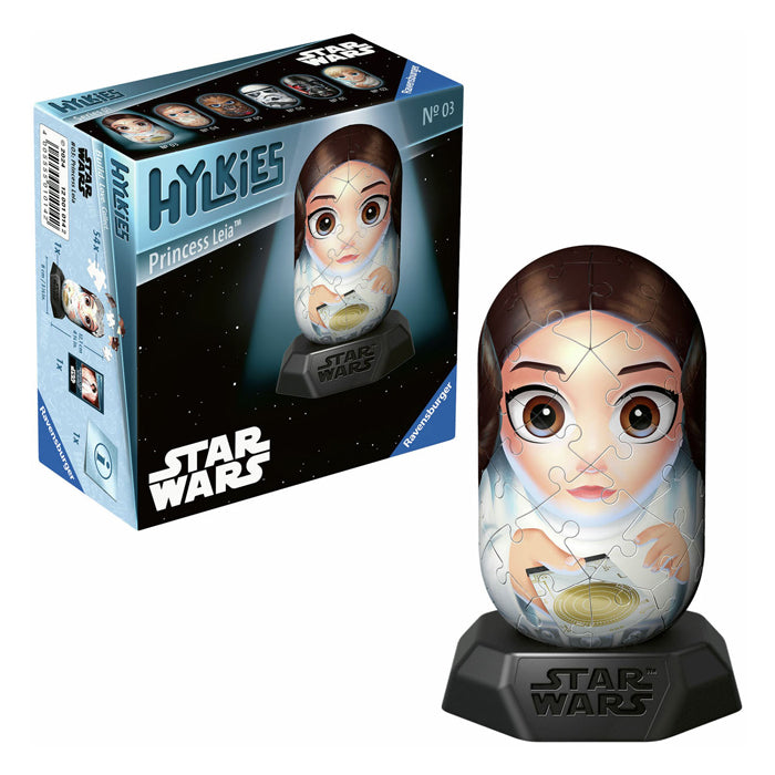 RAVENSBURGER 3D puzzle Hylkies Star Wars Leia, 54st.