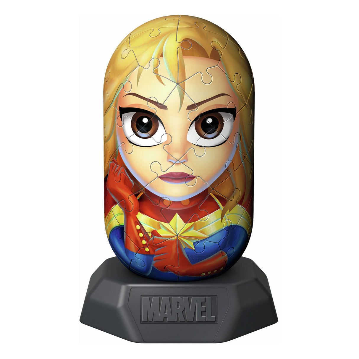 Ravensburger 3d Puzzle Hylkies Captain Marvel, 54º.
