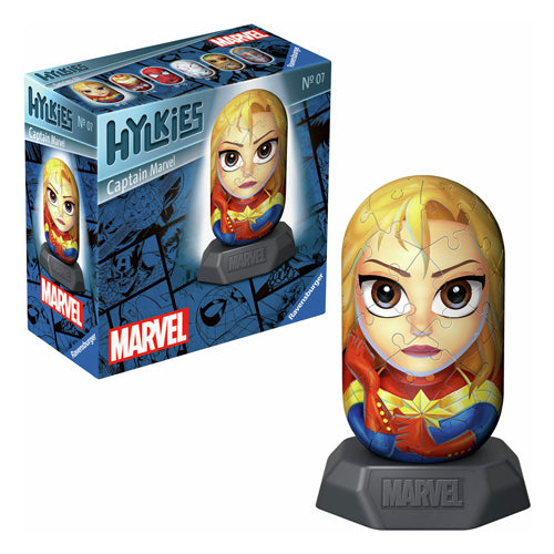 Ravensburger 3d Puzzle Hylkies Captain Marvel, 54º.