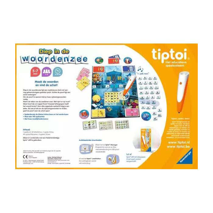 Ravensburger tiptoi deep in the sea of words