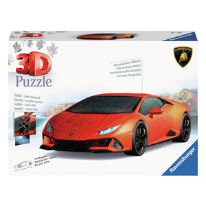 Ravensburger 3D Puzzle Lamborgininianan Evo Arrancio, 108ST.