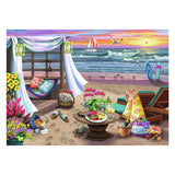 Ravensburger jigsaw puzzle beach evening, 500 pcs.