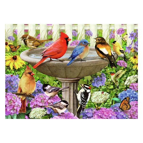 Ravensburger jigsaw Puzzle um Vugelbad, 500st.