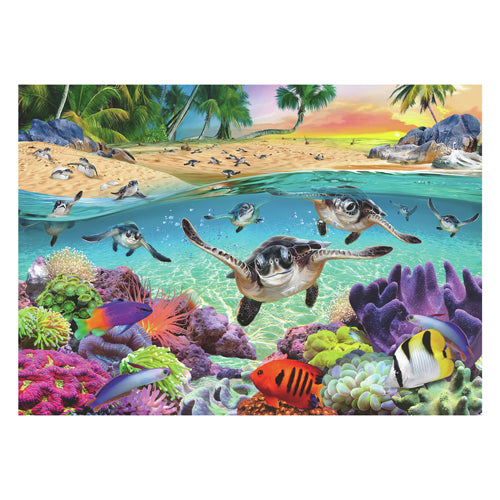 Ravensburger Jigsaw Puzzle Baby Sea želve, 500st.