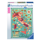 Ravensburger Jigsaw Puzzle Folder of Italie Sweet, 1000st.