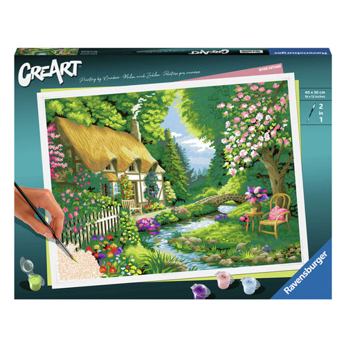 Ravensburger Creart Paint by Numbers - Cottage Garden